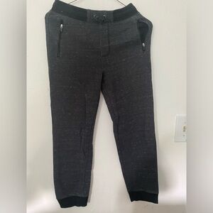 Boys Old Navy sweatpant jogger L 10-12 stretch gray
